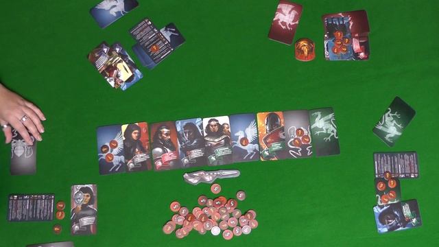 Играем в настольную игру "Орифламма". Партия на 4-х смотреть онлайн