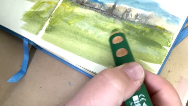 ПЛЕНЭР | масляная пастель на пленэре смотреть онлайн