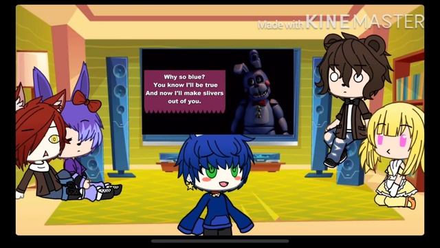 FNAF reacts to UCN voice lines pt2 + shout out смотреть онлайн