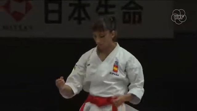 Sandra Sanchez (ESP) Vs Kiyou Shimizu (JPN). Tokyo Karate1Premier League 2019 Gold Medals