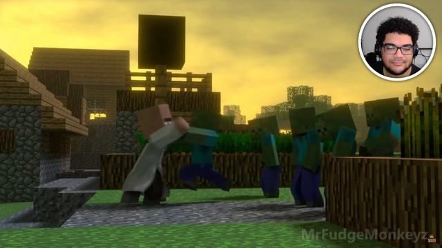 Annoying Villagers - Minecraft Animation EP1-4 (REACTION VIDEO) смотреть онлайн