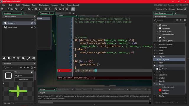 GameMaker Studio - Урок #15： Практика (Обучение для новичков)