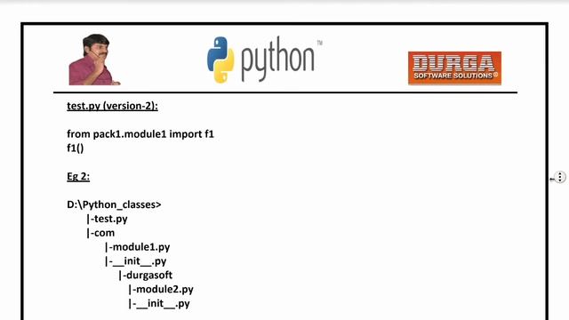 Packages| Notes by DurgaSoft | #Python #Durgasoft #package смотреть онлайн