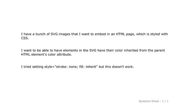 CSS : How do I have an SVG image inherit colors from the HTML document? смотреть онлайн