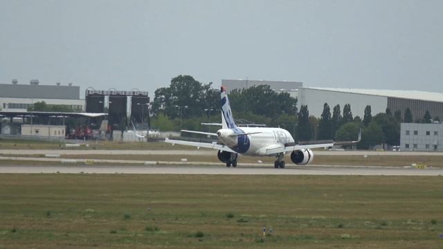 First Airbus A319neo A319-171N, D-AVWA First Time Landing At Leipzig/Halle Airport Rwy 26L