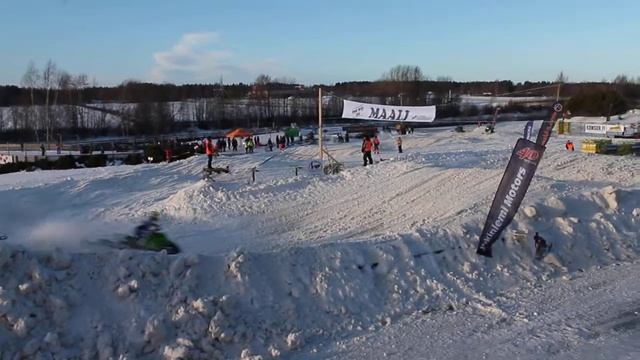 СНЕЖНОЕ РАЛЛИ НА СНЕГОХОДАХ ЧАСТЬ 4 смотреть онлайн