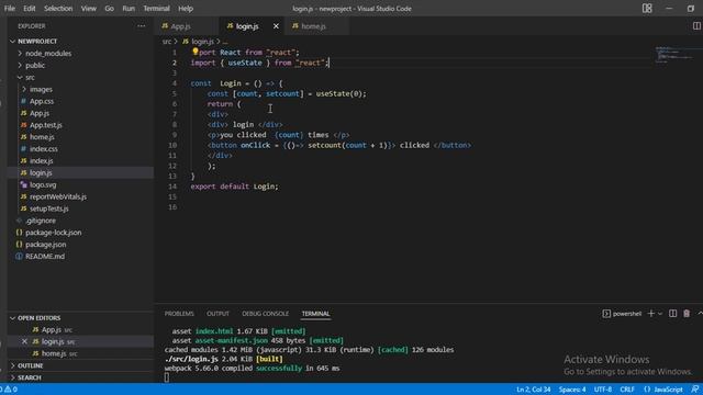 How to use Hooks in ReactJS || useState || React Native смотреть онлайн
