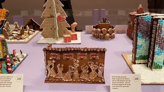 Пряничные домики. Столько креатива! Рождество в Стокгольме. смотреть онлайн