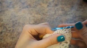 Шаль крючком для начинающих. Ажурная шаль веерочками.