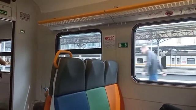 Прибытие на Белорусский вокзала. ЭП2Д. Видео прислали мои друзья смотреть онлайн