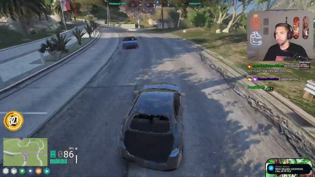 Mr. K Gets Into a Wild Police Chase After Saving Ramee from Arrest | Nopixel 4.0 смотреть онлайн