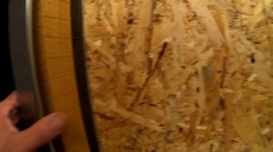 перегородка из осп(osb) и гипсокартона  своими руками. шумоизоляция