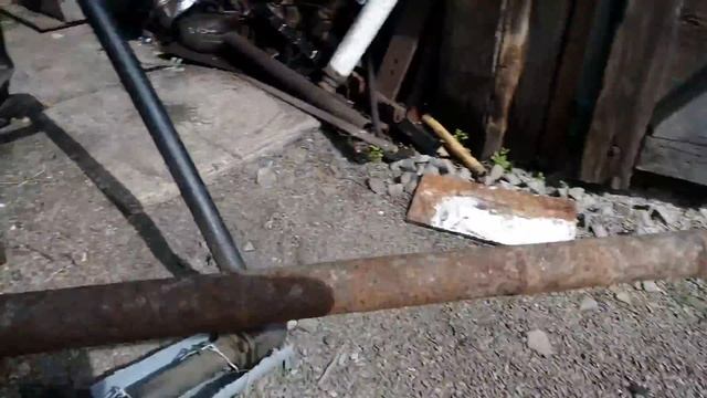 Переделка роторной косилки Заря. Часть 1. смотреть онлайн