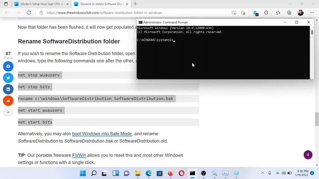 Modern Setup Host high CPU or Memory usage on Windows 11/10 смотреть онлайн