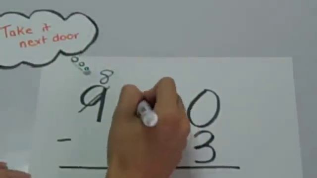 Subtraction Across Zeros "Go Next Door" смотреть онлайн