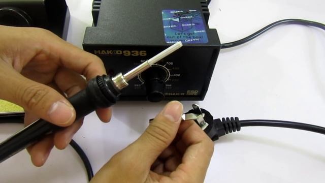 Hướng Dẫn Sử Dụng Máy hàn hakko 936 1800g 220V смотреть онлайн