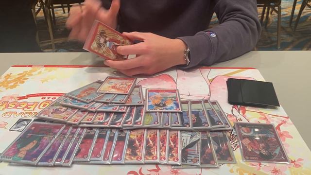One Piece Card Game: Bryant Nguyen's 1st Place Luffy! Treasure Cup Long Beach! смотреть онлайн