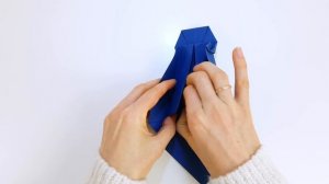 Оригами ГАЛСТУК из бумаги Поделки из бумаги на 23 февраля Подарок папе на 23 февраля, День рождения