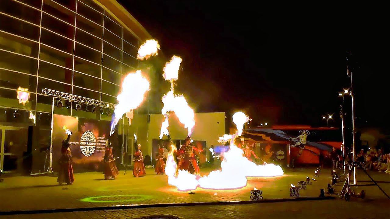 ЖАР-ПТИЦА.Ошеломительное огненное шоу "Огни Каспия" смотреть онлайн