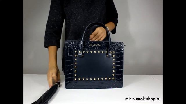 КЛАССИЧЕСКАЯ СУМКА BALDININI 260042080 BLUE смотреть онлайн