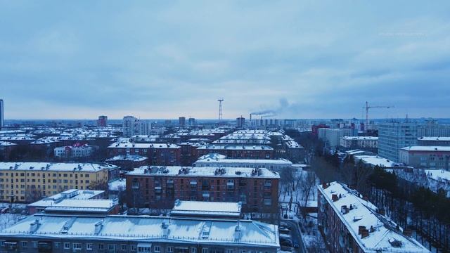 Новосибирск. НГТУ НЭТИ левый берег. Novosibirsk (NSTU) смотреть онлайн