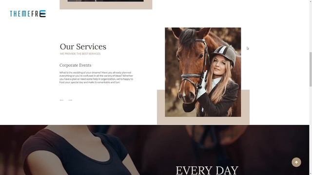 Horse Moto CMS HTML Template TMT Harlow Nanook смотреть онлайн