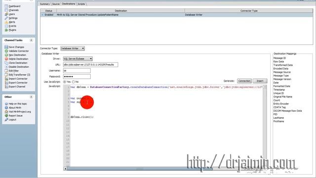 Mirth Tutorial-Designing Mirth Destination for MSSQL Stored Procedure.wmv смотреть онлайн