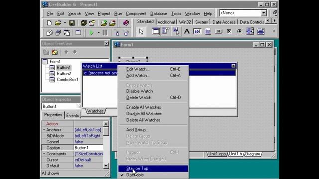 C++ Builder 6.0 - урок 7 смотреть онлайн