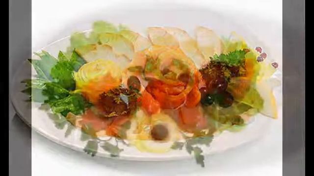 Нарезка из рыбы на праздничный новогодний стол смотреть онлайн