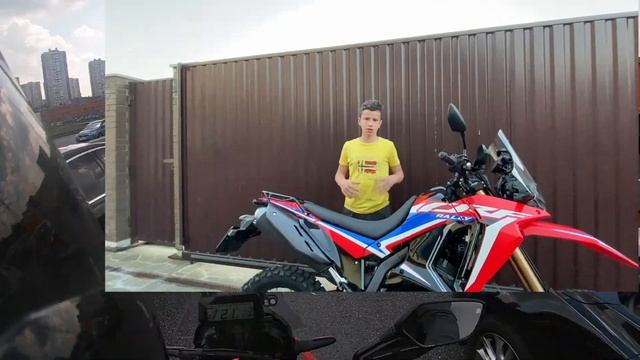 HONDA CRF 300 L RALLY 2021 Первые километры