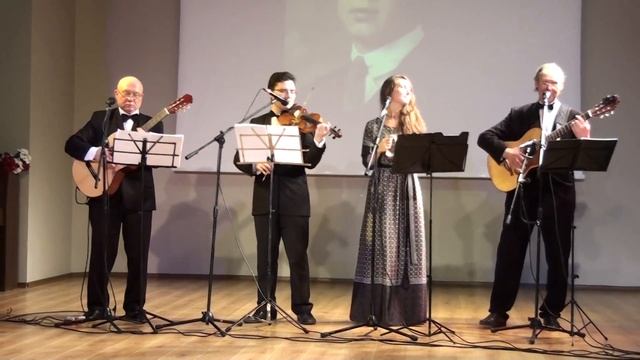 Рижский театр песни "Этюд" 25.11.17. "Еду тихо. Слышны звоны..." сл. С.Есенин, муз. Юрий Тихомиров смотреть онлайн