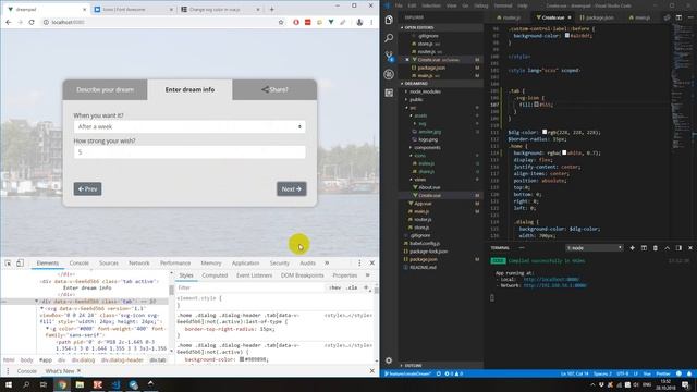 Dreampad - Part 2 - fortawsome, inline svg, vuex смотреть онлайн