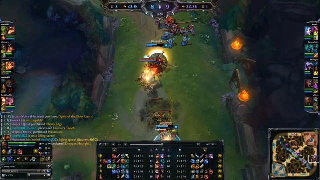 League Of Legends 2014-11-18 10PM PVP Darren 1st Leona смотреть онлайн