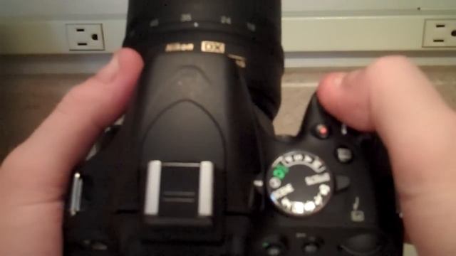 How to quickly turn flash off on the Nikon DSLR D5100 camera смотреть онлайн