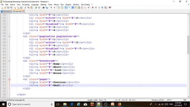 Bootstrap Basic Tutorial (Bangla) Part 7-Bootstrap Pagination-BS Pager-BS Dropdown смотреть онлайн