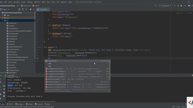 36-Kotlin Class constructor in Hassaniya بناء الفئات بالحسانية смотреть онлайн