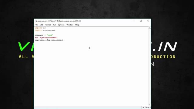 How to execute a external program with python смотреть онлайн