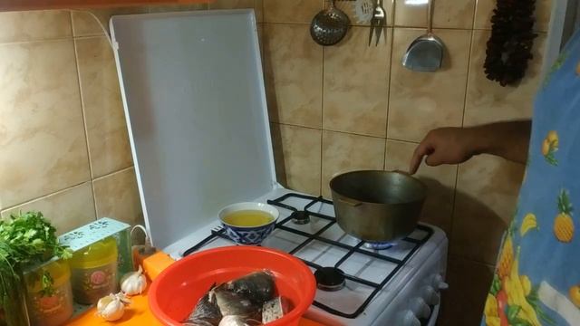 Сазан жаренный по Сырдарьинский, ЯЛАМА! СОУС для Рыбы! смотреть онлайн