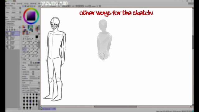 Tutorial- Sketch - Human Body (man/woman) смотреть онлайн