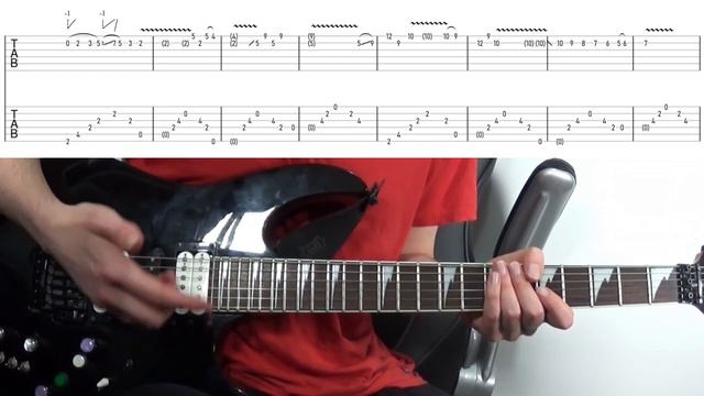 Dimebag Darrell Guitar Licks Signature Leads Tutorial & Tabs смотреть онлайн