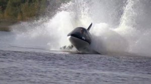 Подводный катер - субмарина Seabreacher. Тест на пироговке!