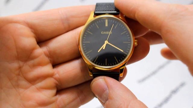 Часы Casio LTP-E140GB-1A - видео обзор от PresidentWatches.Ru смотреть онлайн