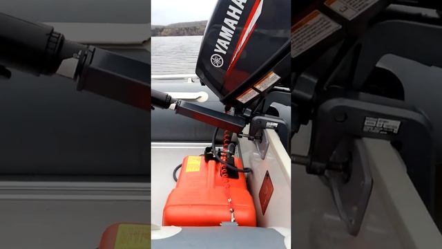 Ямаха 8л.с. 2 такта,лодка Баджер 270 смотреть онлайн