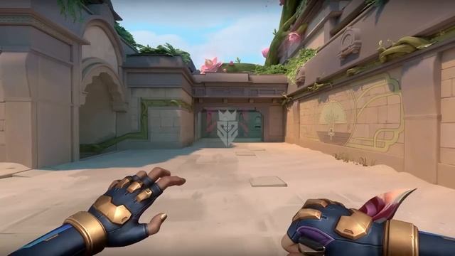TILDE KNIFE SKIN (TILDE DAGGER) GAMEPLAY - VALORANT BATTLE PASS KNIFE смотреть онлайн