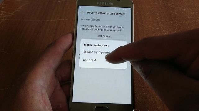 Comment transférer les contacts téléphone vers la Carte SIM смотреть онлайн