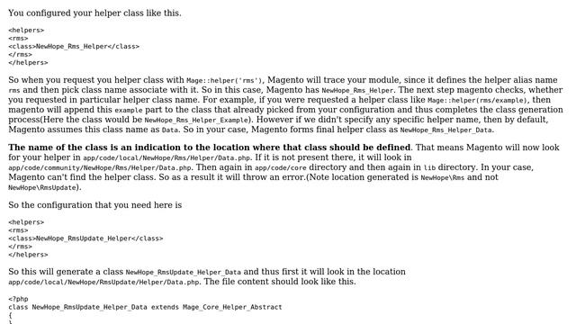 Magento: Fatal error: Class 'Mage_Rms_Helper_Data' not found in C:wampwwwappMage.php on line 546 смотреть онлайн