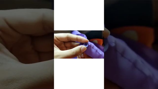 Шью рубашку из нежной ткани- капрон, капронная рубашка фиолетового цвета ?? смотреть онлайн