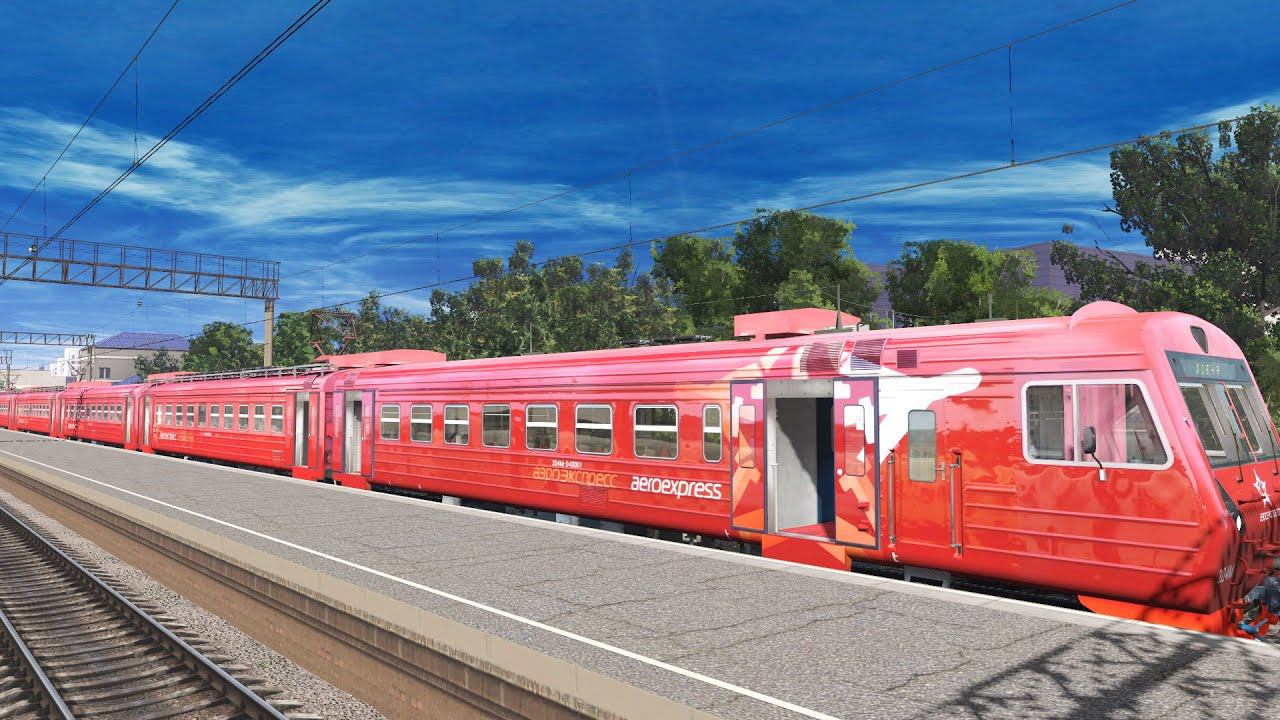Trainz Railroad Simulator 2019 аэроэкспресс до Челябинска