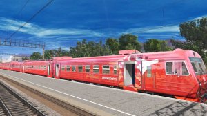 Trainz Railroad Simulator 2019 аэроэкспресс до Челябинска