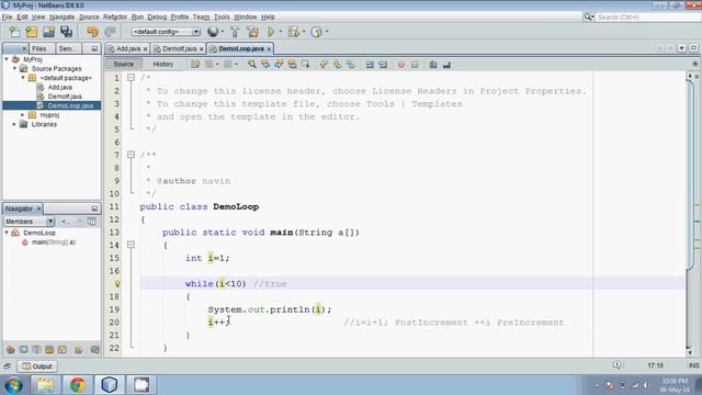 5.6 Loop For, while, do while Java Tutorial Part 10 | Lecture смотреть онлайн